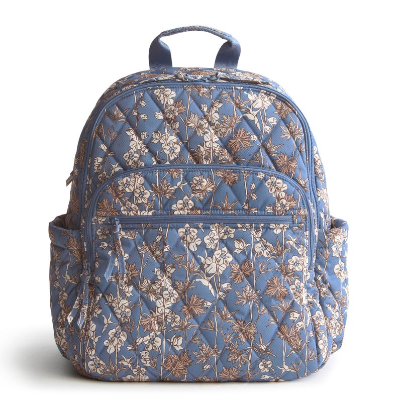 Vera Bradley Women's Bancroft Backpack - Performance Twill, Larkspur Delphinum, One Size - Image 1