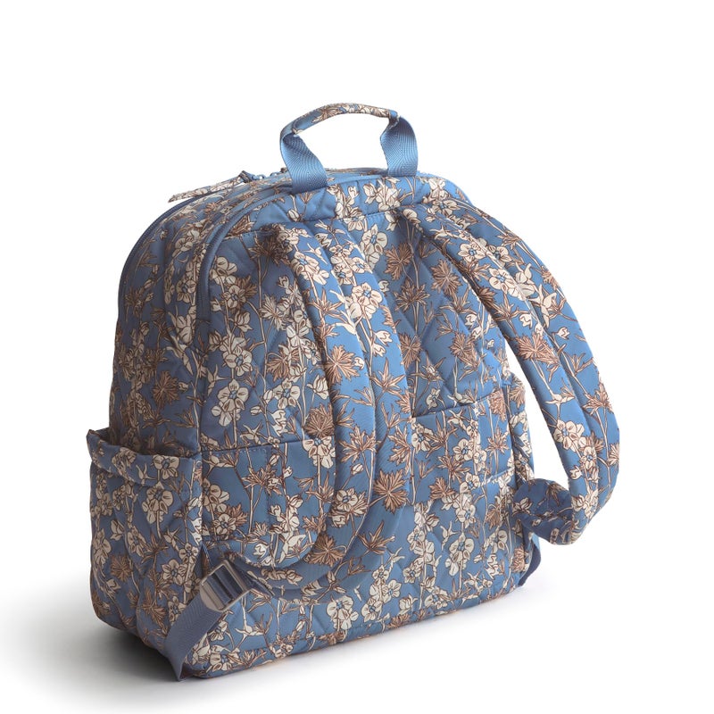 Vera Bradley Women's Bancroft Backpack - Performance Twill, Larkspur Delphinum, One Size - Image 3