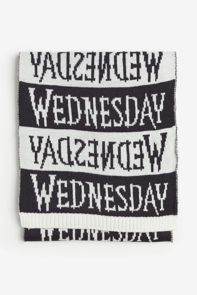 H&M Jacquard-Knit Scarf