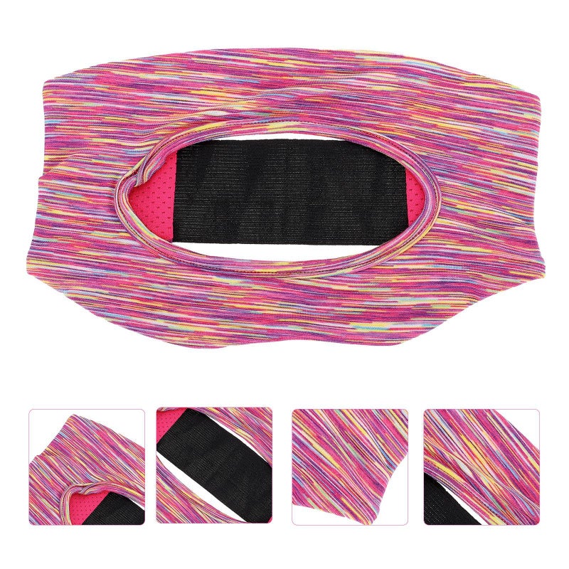 Purple Gradient VR Face Pad Breathable Sweatproof Cover for Immersive Mask - Image 4