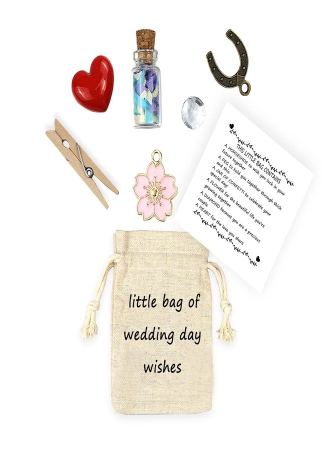 LUOKIFUR Wedding Small Bag Souvenirs, Meaningful Wedding Gifts, Suitable for Couples,Brides and Grooms, Wedding Blessings(Wedding Bag) - Image 1