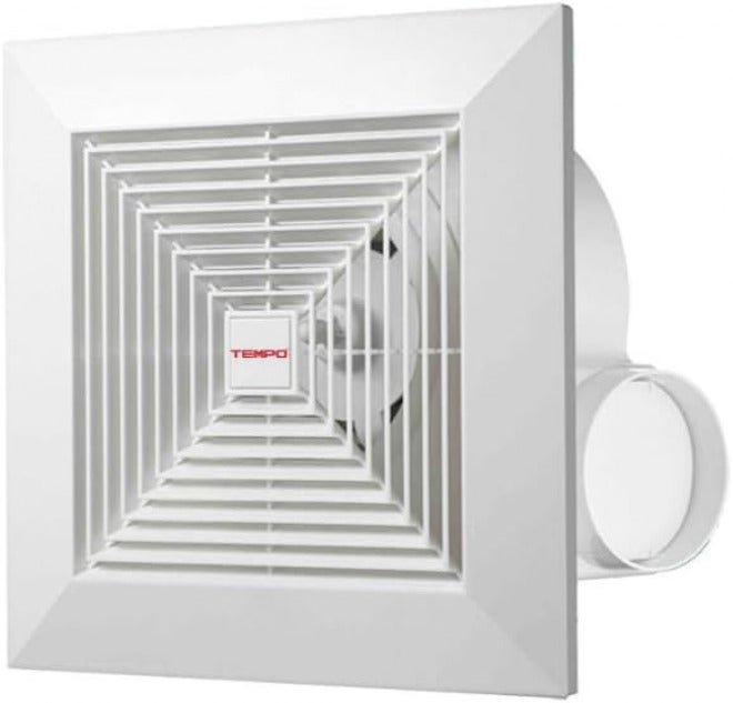 Tempo 8 Inch Ceiling Air Suction Fan for Kitchen Bathroom Air Purifier Odor Eliminator Made in Korea - Image 1
