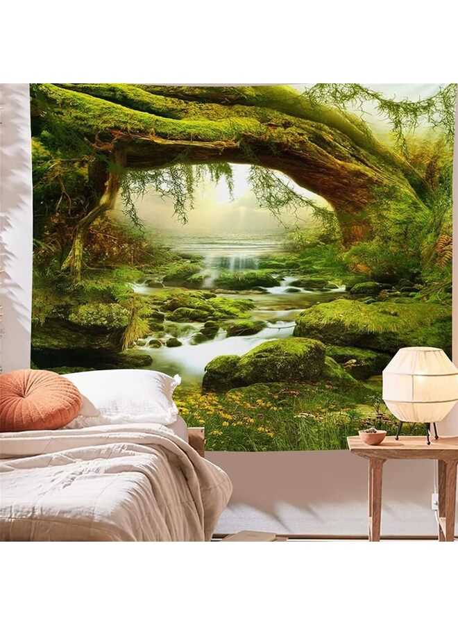 Forest Tapestry Home Decor Landscape Tapestry Living Room Bedroom Decoration Tapestry Magic Tapestry Curtain (Size : GREENSUN) - Image 4