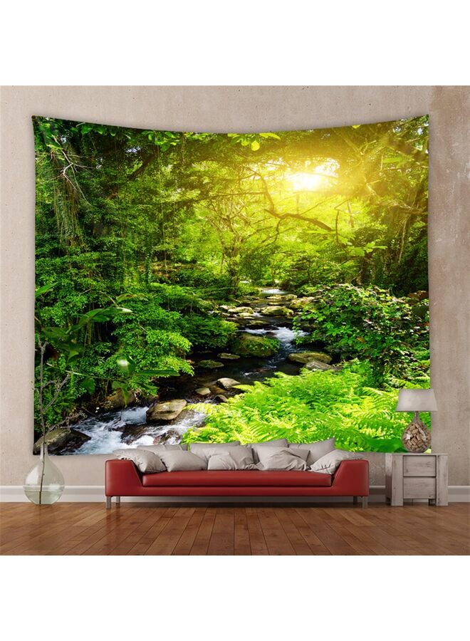 Forest Tapestry Home Decor Landscape Tapestry Living Room Bedroom Decoration Tapestry Magic Tapestry Curtain (Size : GREENSUN) - Image 1