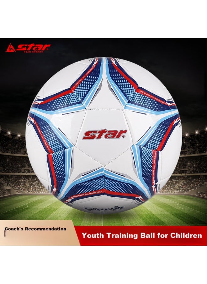 Star Star Soccer Ball Size 3 For Children, Standard Training And Competition Ball, Pvc Material, Sb8663  - Image 3
