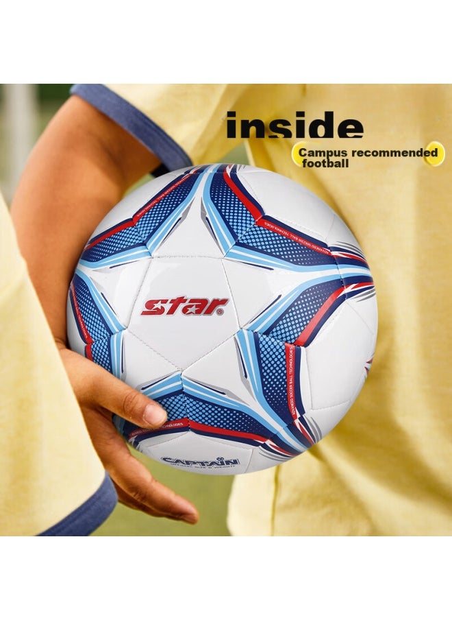 Star Star Soccer Ball Size 3 For Children, Standard Training And Competition Ball, Pvc Material, Sb8663  - Image 1