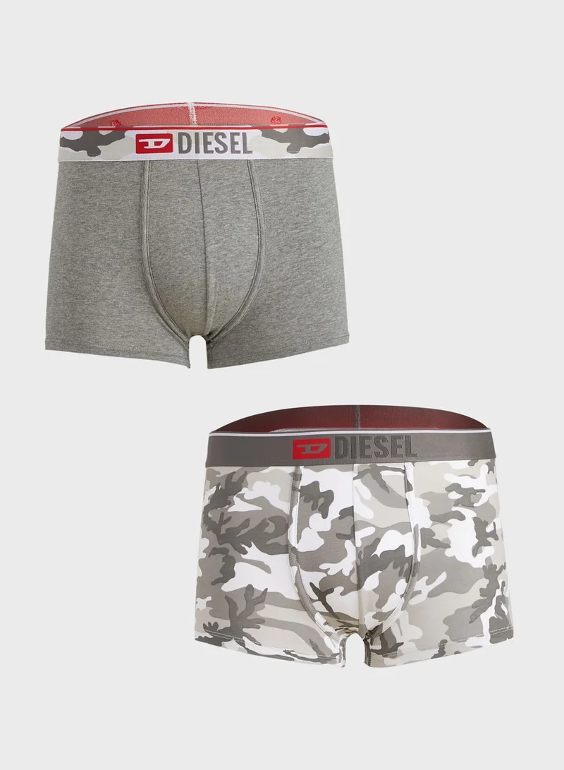 DIESEL 2 Pack Assorted Boxers