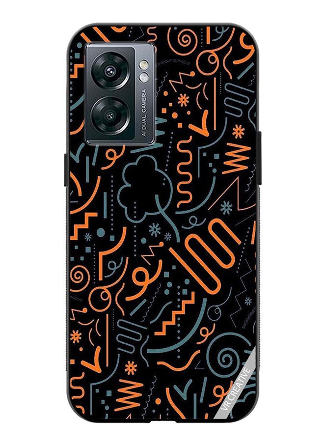 VR CREATIVE Protective Case Cover For OnePlus Nord N300 Pop Art Design Multicolour - Image 1