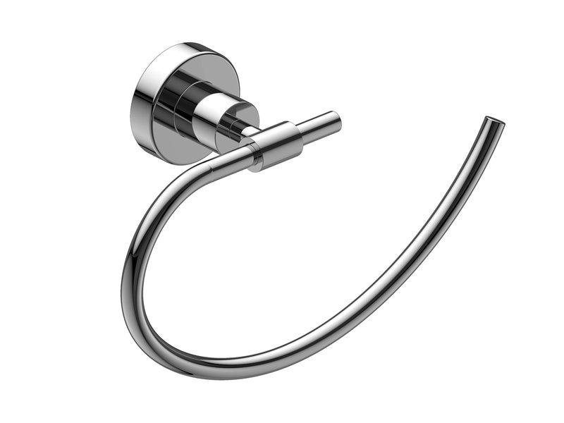 Amity Sogo Bath Fittings | Bathroom Accessories Set (Pack of 5, Robe Hook, Soap Dish, Tumbler Holder, Napkin Hanger, Towel Rod), Wall Mounted set for Bathroom, Stainless Steel with Chrome Finish - Image 4