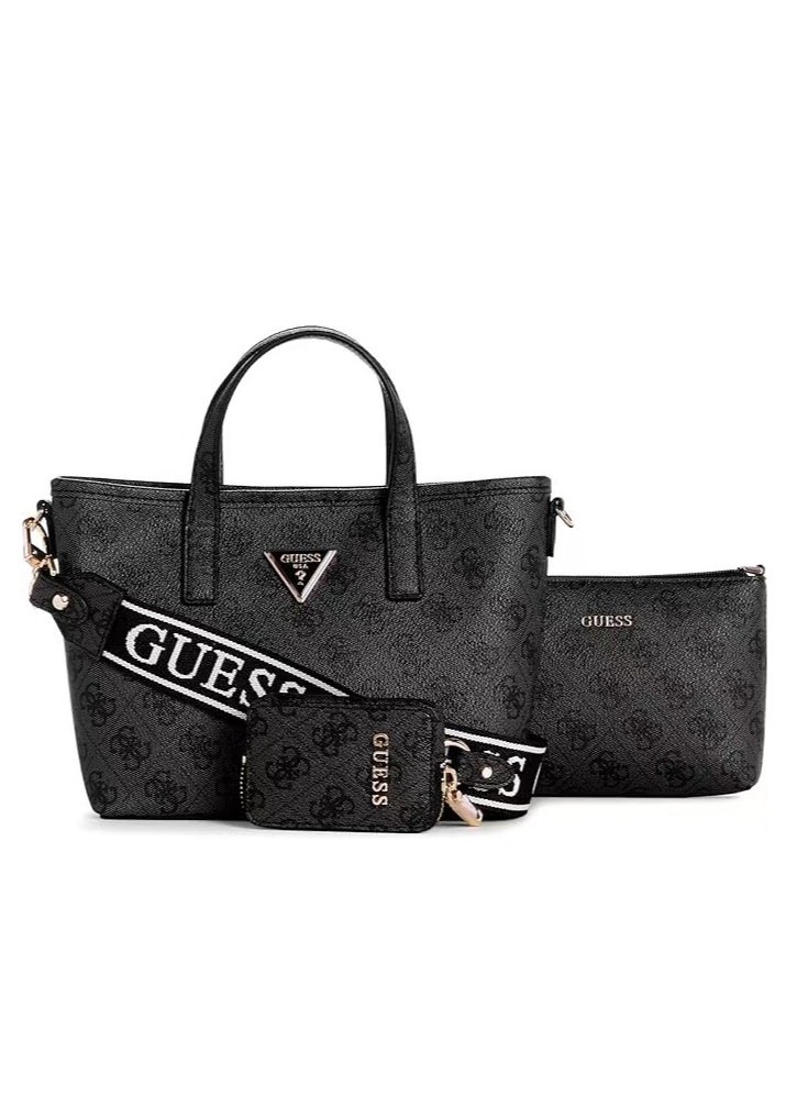 GUESS - Eco Brenton Girlfriend Satchel Bag - Image 1