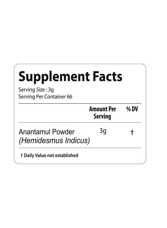 bixa BOTANICAL - Sarsaparilla Root Powder (Hemidesmus Indicus) 1 Pound (16 Oz) Natural Blood Purifier & Cooling Agent ; Helps To Reduce Hyperacidity & Gastric Problem Anti Oxidant Herbal Supplement - Image 1