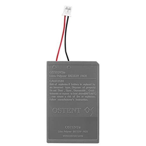 OSTENT 3.65V 1000mAh LIP1522 Rechargeable Li-ion Battery Pack for Sony PS4 Bluetooth Wireless Dual Shock Controller CUH-ZCT1 Series (CUH-ZCT1E/CUH-ZCT1U) First Generation Old Version Big Connector - Image 1