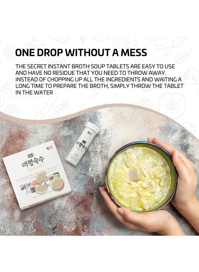 SOUND OF SEOUL 30 tablets - Seoul soup secrets - Instant Korean soup tablet, seafood vegetable stock broth, all natural ingredients, made in Korea - Image 3