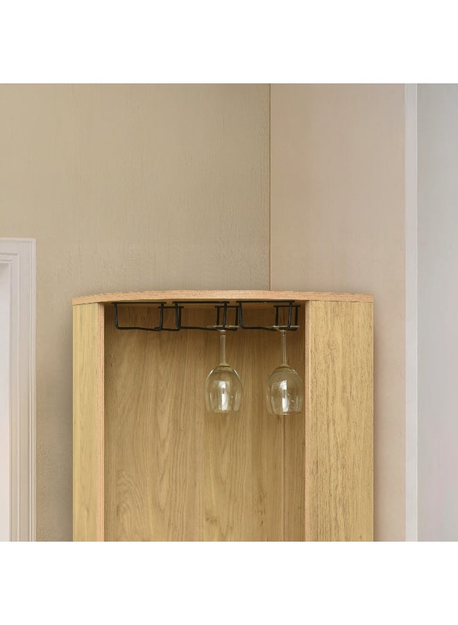 Home Box Urban Corner Tall Bar Cabinet - Image 5