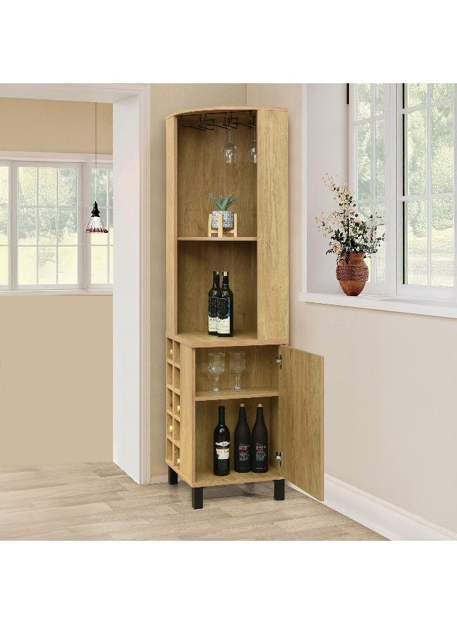 Home Box Urban Corner Tall Bar Cabinet - Image 3