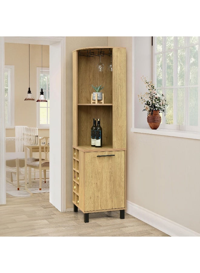 Home Box Urban Corner Tall Bar Cabinet - Image 2