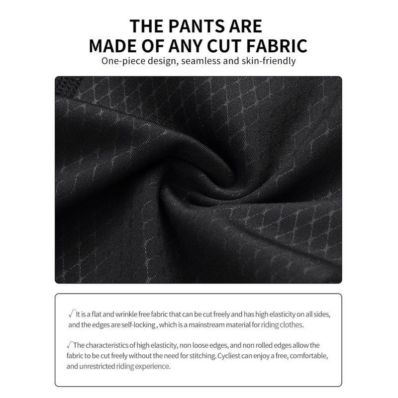 Bike Pants for Women Padded Riding Pants Breathable Riding Wear w/Reflective Strips High Elasticity Fabric Mountain Bike Pants Women Bicycle Pants - Image 5
