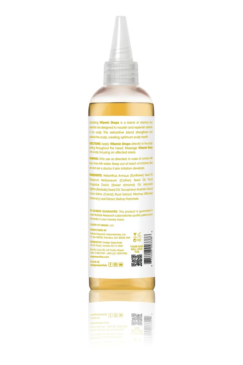Design Essentials Scalp and Skin Vitamin Drops, Unscented, 4 Ounces - Image 2