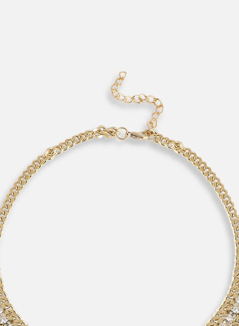 SOHI Party Statement Artificial Necklace Jewellery