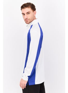 Greg Norman Men Sportswear Fit Long Sleeve Training T-Shirt, White  - Image 1