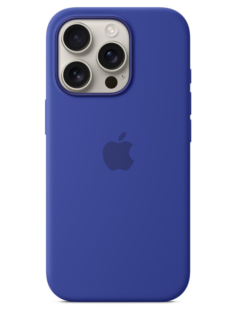 Techie Apple iPhone 16 Pro Silicone Case with MagSafe – Ultramarine - Image 5