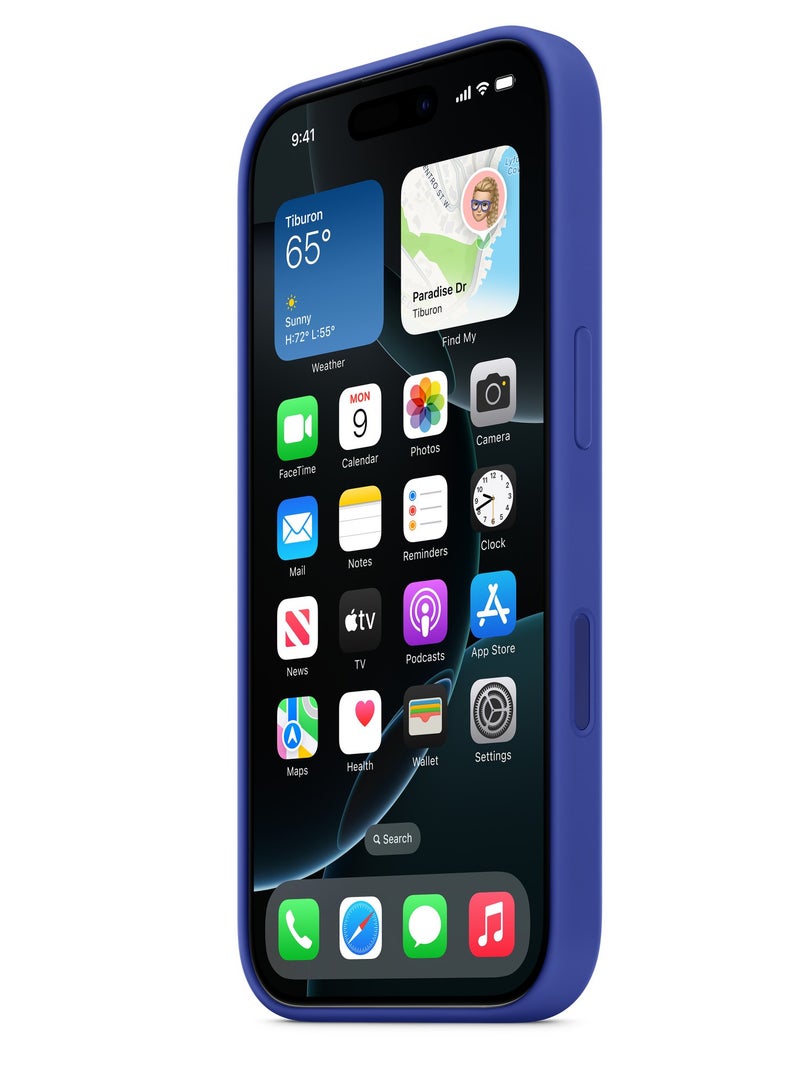 Techie Apple iPhone 16 Pro Silicone Case with MagSafe – Ultramarine - Image 2