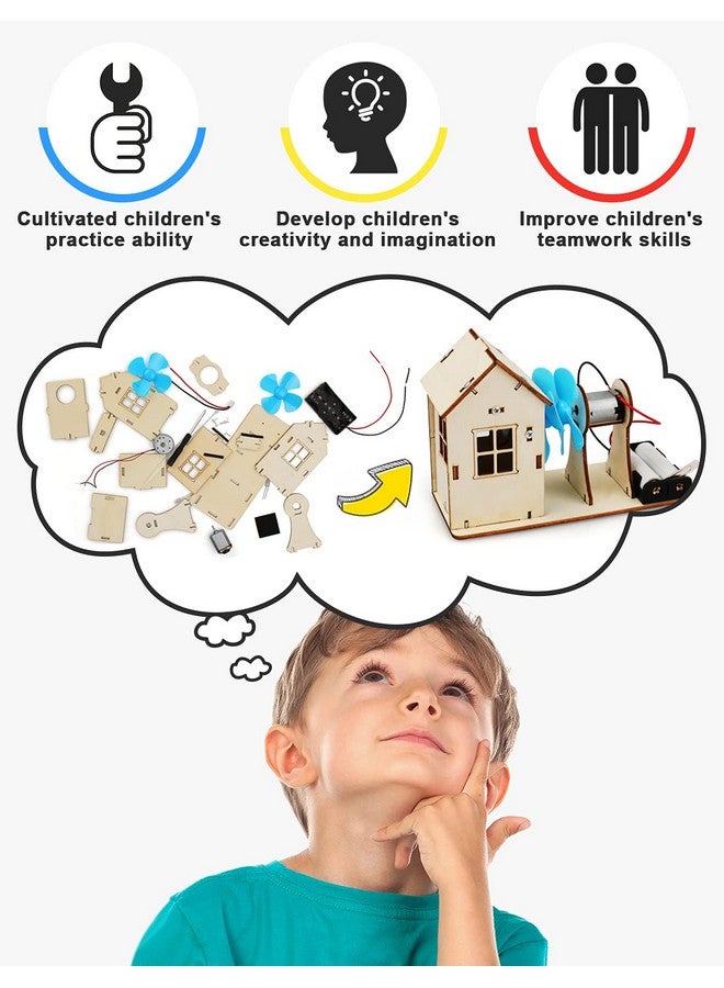 بوراكسي 4 مجموعات من السيقان للأطفال من سن 8 إلى 10 سنوات، مجموعات بناء مشاريع التجارب العلمية، ألغاز خشبية ثلاثية الأبعاد، ألعاب بناء تعليمية للأعمار من 8 إلى 12 إلى 13 عامًا، هدايا للأولاد والبنات من سن 8 و9 و10 و11 و12 إلى 13 عامًا - Image 2
