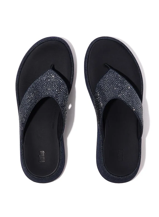 Fitflop F-MODE TOE POST - DENIM AND HOTFIX