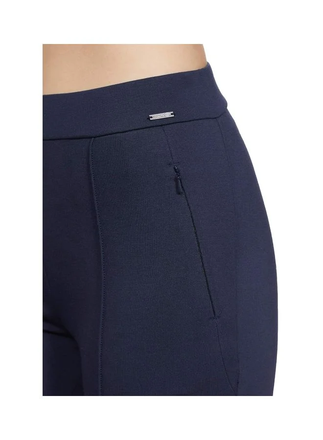 Jockey navy Women Slim Fit Rayon Treggings for Women | Best Price UAE