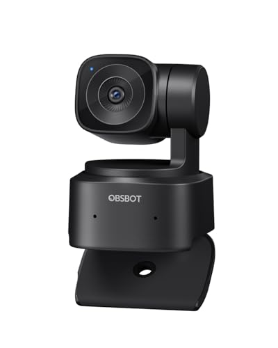 OBSBOT Tiny SE AI-Powered PTZ Camera, FHD 1080p@100FPS | 1/2.8″ Sensor, AI Auto Tracking, Gesture Control, 4X Zoom, Staggered HDR, Noise-Cancelling Mic | Webcam for Streaming & Video Calls - Image 1
