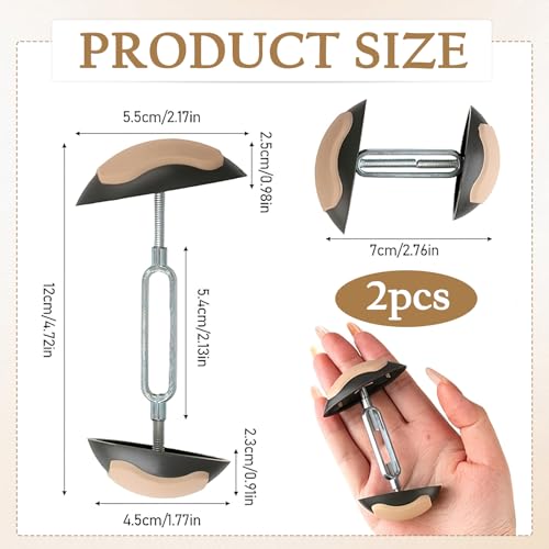 TecoKart® Mini Shoe Stretchers for Wide Feet – Adjustable Non-Slip Shoe Expander and Loosener for Men & Women, Ideal for Wide Toe Box Shoes - Image 2