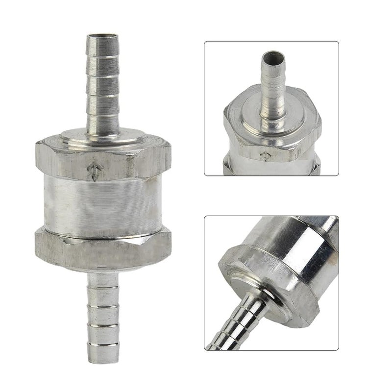 CentIoT - One-Way Non-Return Inline Check Valve - Aluminium Alloy with NBR valve - for fuel Petrol Diesel (12MM) - Image 3