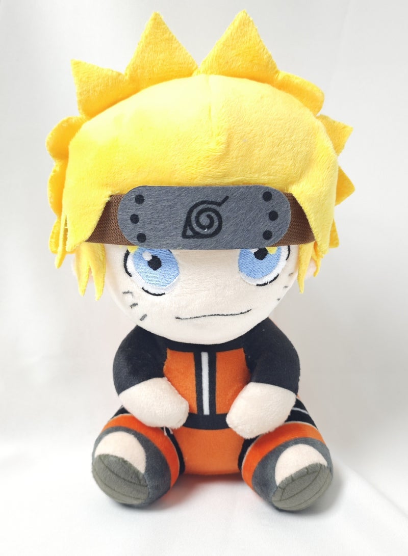 Naruto Naruto plush toy character doll, cute seated Naruto plush toy, perfect for home décor, the best gift for loved ones - Image 2