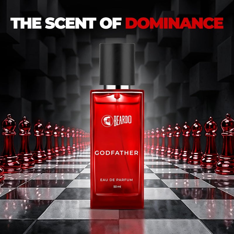 Beardo Godfather Eau de Parfum for Men, 50ml - Aromatic and Spicy Long-Lasting Fragrance for Date Night - Image 4