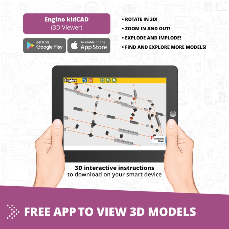 Engino- Stem Toys, Educational Toys for Kids 9+, Newton's Laws Inertia, Kinetic & Potential Energy, Construction Toys, Gift for Boys and Girls - Image 4