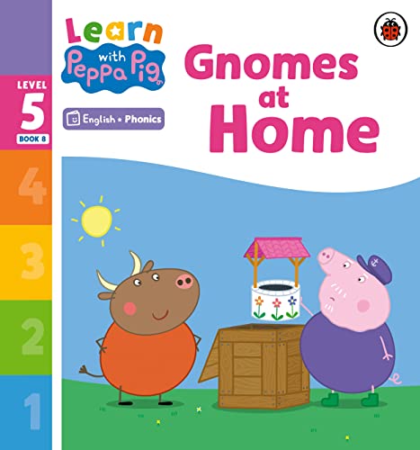 Learn With Peppa Phonics Level 5 Book 8 Gnomes At Home Phonics Reader