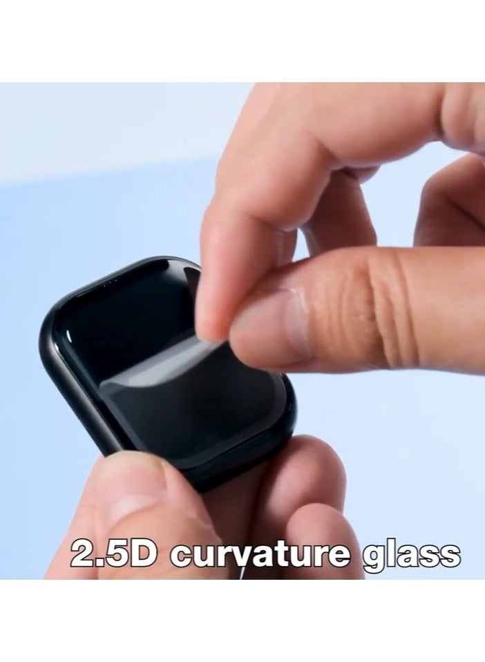 Telzeal WH10 PRO Series 10 Smartwatch Waterproof with 3 Strap Options & Wireless Charging Designed for Ladies and Gents Black - Image 4