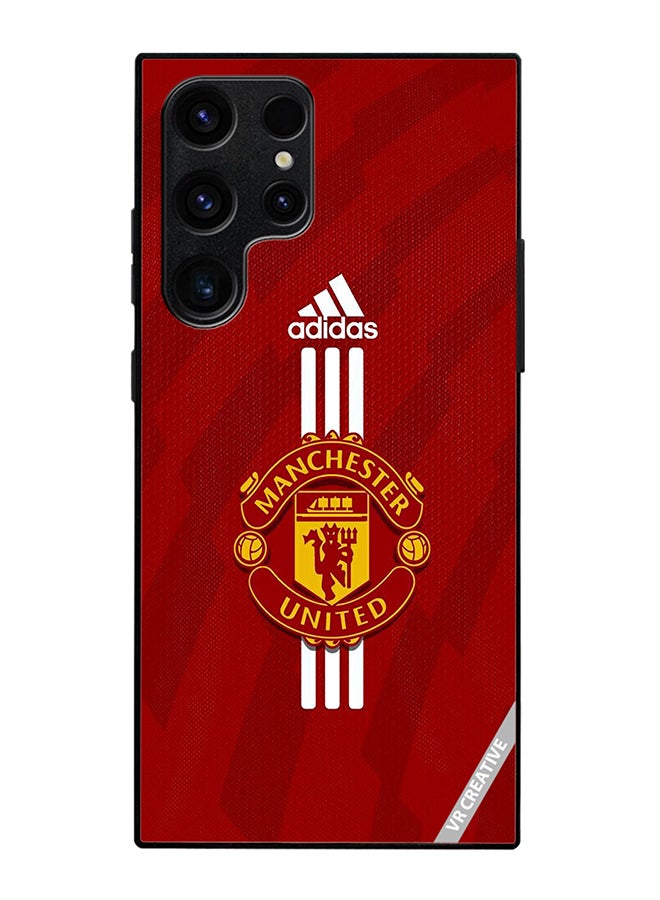 VR CREATIVE Protective Case Cover For Samsung Galaxy S25 Ultra Man United Design Multicolour