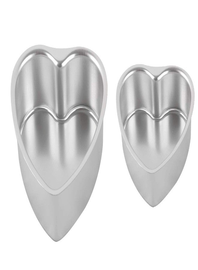 M4 CREATIONS Aluminium Heart Shape Cake Pan - Image 1
