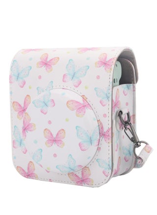 Protective Case Compatible with Fujifilm Instax Mini 12 Instant Film Camera with Accessory Pocket and Adjustable Strap Pink Butterfly - pzsku/Z51A196E12083B5B8EDD5Z/45/1746233345/d99cb17a-d1e7-443e-8737-b094735a6754