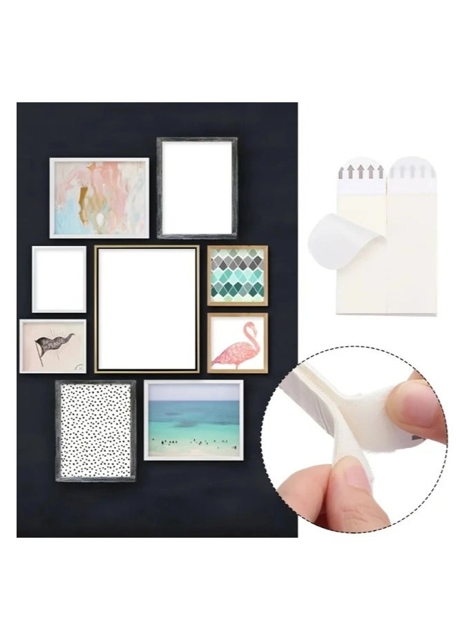 Generic Heavy Duty Picture Hanging Strips, 24 Pairs (48 Strips), No Nails Damage-Free Wall Hangers, Self-Adhesive Hooks for Posters, Frames, Mirrors, and Decorations  - Image 3