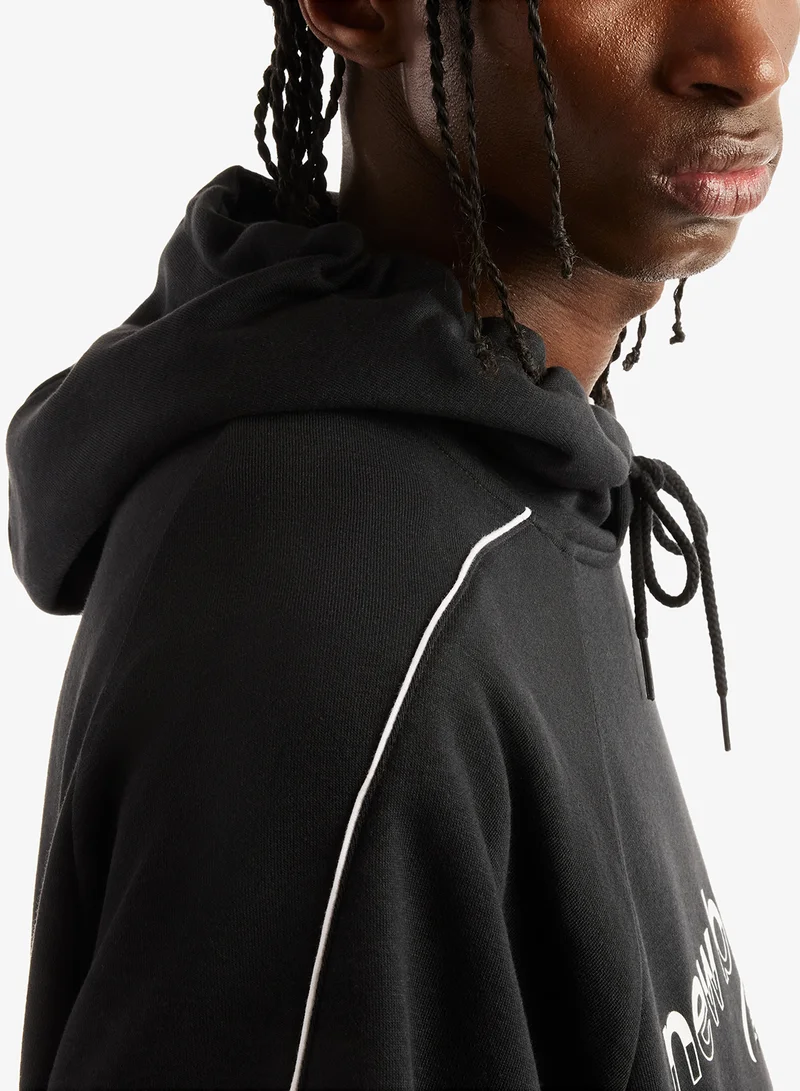 New Balance BLACK (BK) Trackside French Terry Hoodie for Men | Best Price UAE