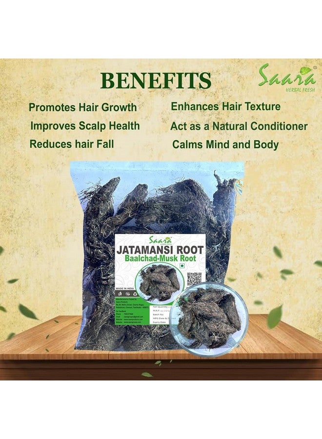 Saara جذر جاتامانسي العشبي الطازج من سارا، 50 جرام، بالشاد، مسك، سباينارد، ناردوستاشيس، تاباسفيني، جذر جاتاماسي (عبوة 1 × 50 جرام) - Image 4