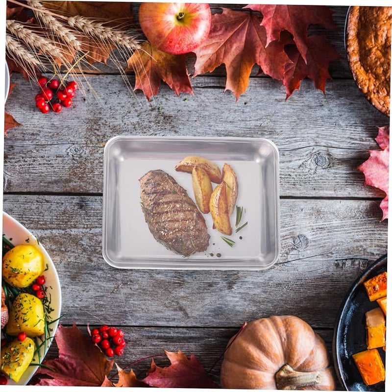 أونومور صينية شواء كبيرة من الفولاذ المقاوم للصدأ للخبز والطهي في الفرن - Image 5