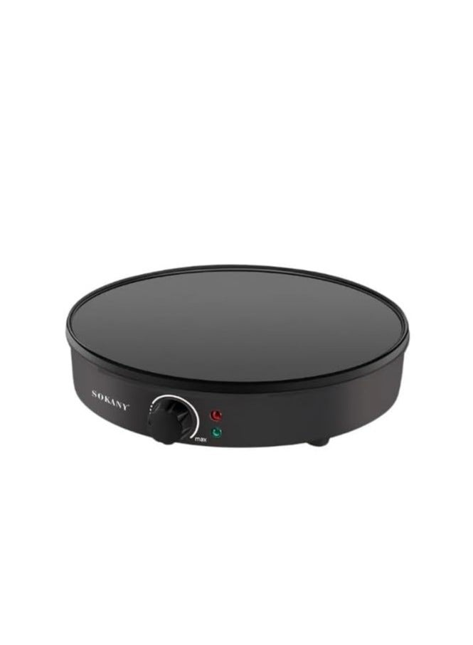 Sokany 1000w sk-842 electric non-stick grill for making crepes, pancakes, pizza and baking tray - Image 4