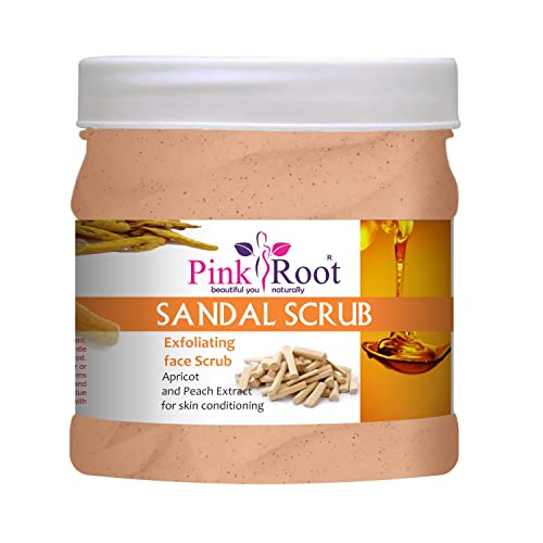 Pink Root Sandal Scrub 500gm with Charcoal Gel 500gm - Image 3