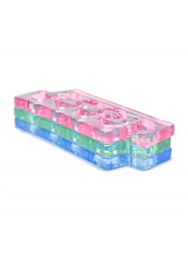 Rolabling Toe Separators Flexible Soft Silicone Finger Toe Spacers for Nail Polish Pedicure Tools (Green) - Image 2