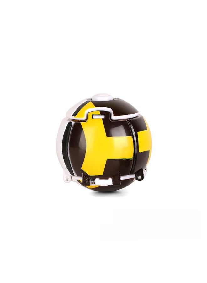 Pokemon Elf Ball Touch-activated Flip-over Exploding Elf Ball Pet Doll Toy Pocket Monster-Color:Red  - Image 4