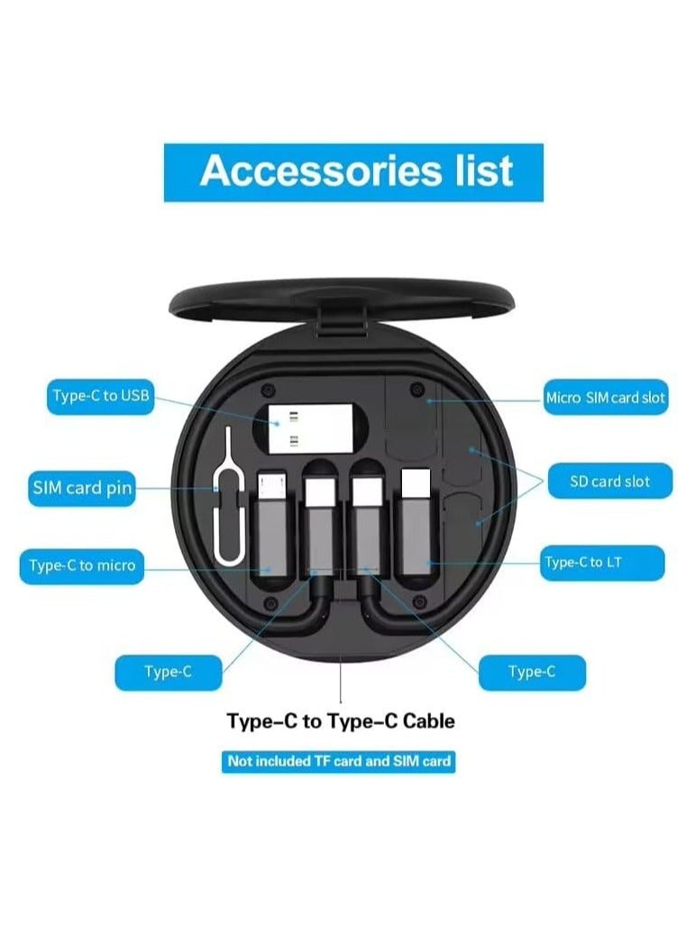 ProOne PCK001 Multi-Functional Storage Bracket Set with Multiple interface 60W fast Charge Cable Phone Stand  - Image 3