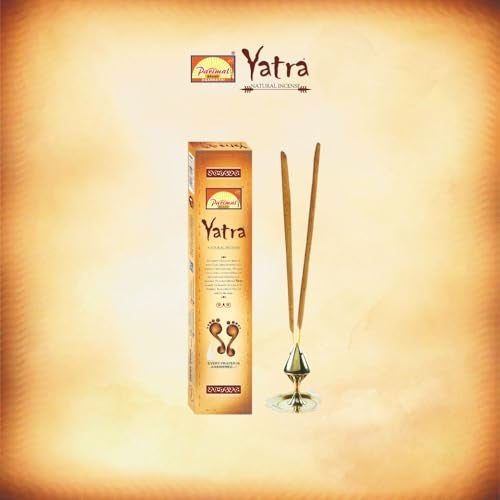 Parimal Hand Rolled Yatra Agarbathi (145-155 Sticks) (288 gm) | Burning Time - 45-60 Min | Natural Incense with Sandal & Resin| Fresh Fragrance for Meditation & Relaxation | (Pack of 12, 24g Each) - Image 3